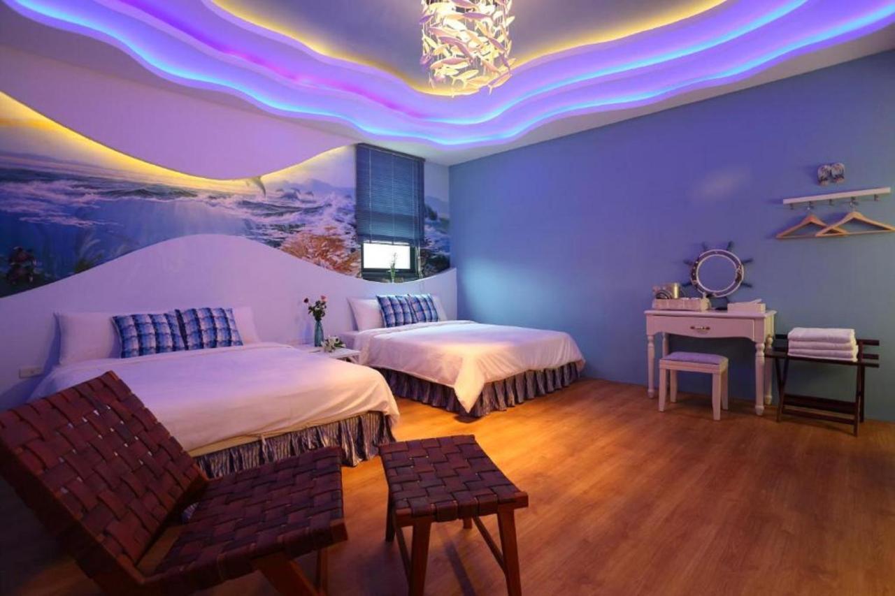 Queen Love Homestay Kota Hualien Ruang foto