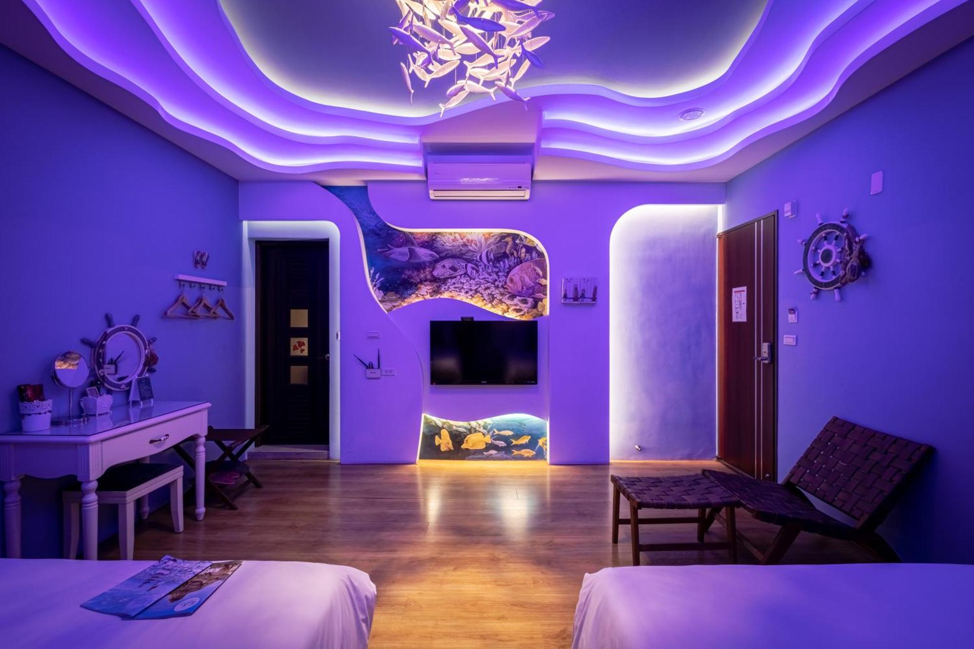 Queen Love Homestay Kota Hualien Ruang foto