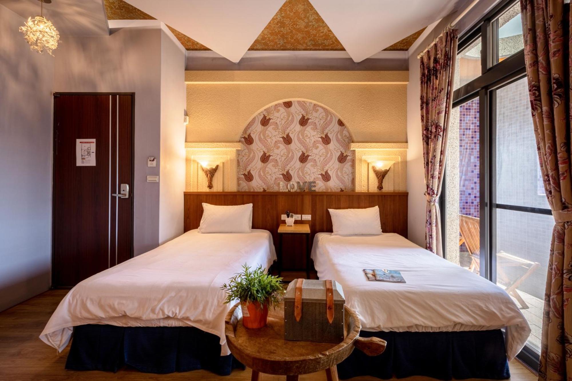 Queen Love Homestay Kota Hualien Ruang foto